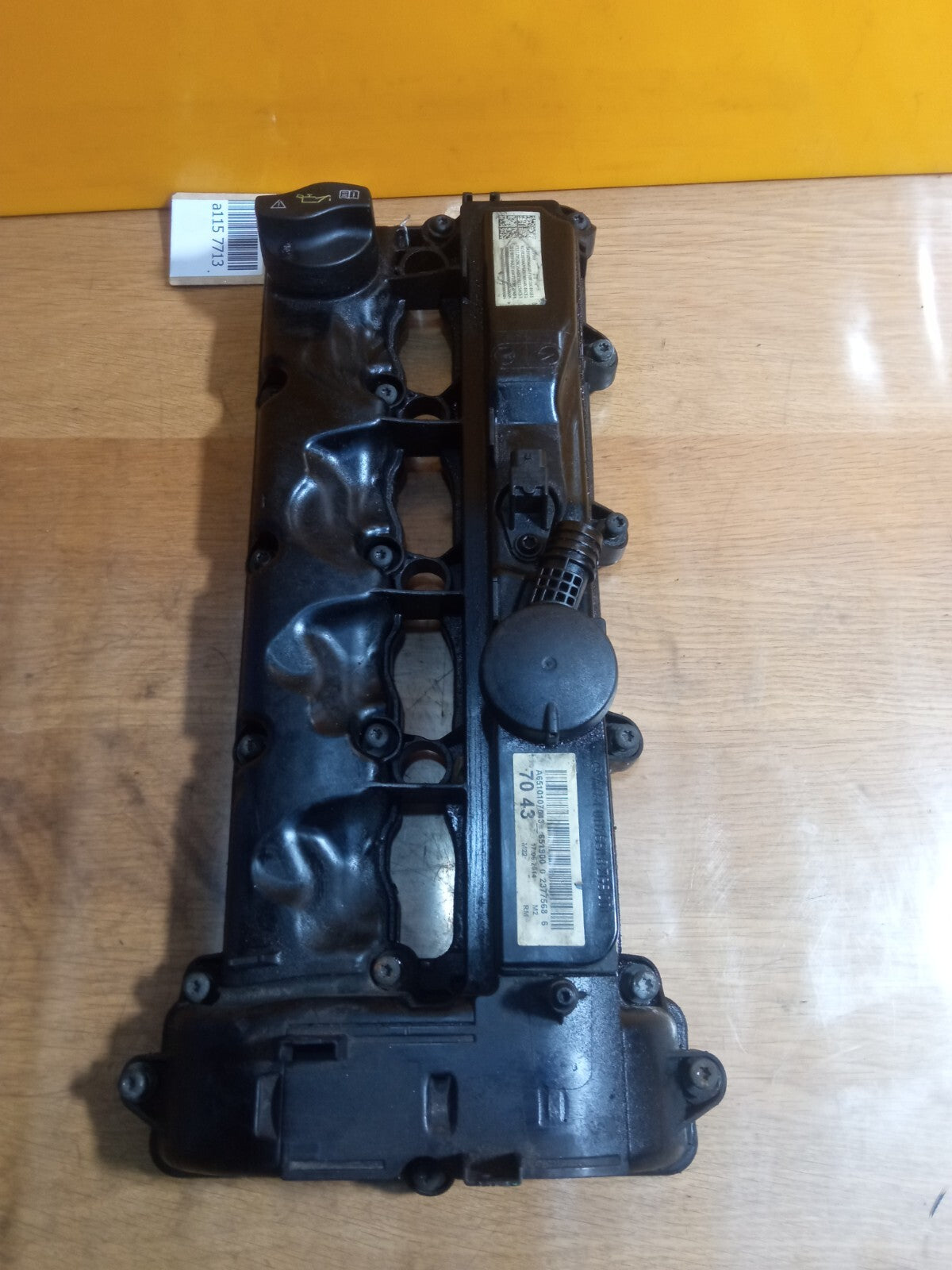 ✅MERCEDES W212 E300 2.1 DIESEL 2014 ENGINE ROCKER COVER HYBRID A6510107043 A115 - Image 2