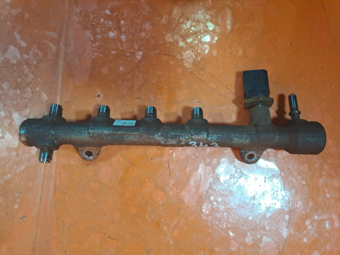 ✅FORD TRANSIT CUSTOM 2.0 DIESEL 2023 BLFB FUEL INJECTOR RAIL HG9Q9D280AA A343 - Image 3