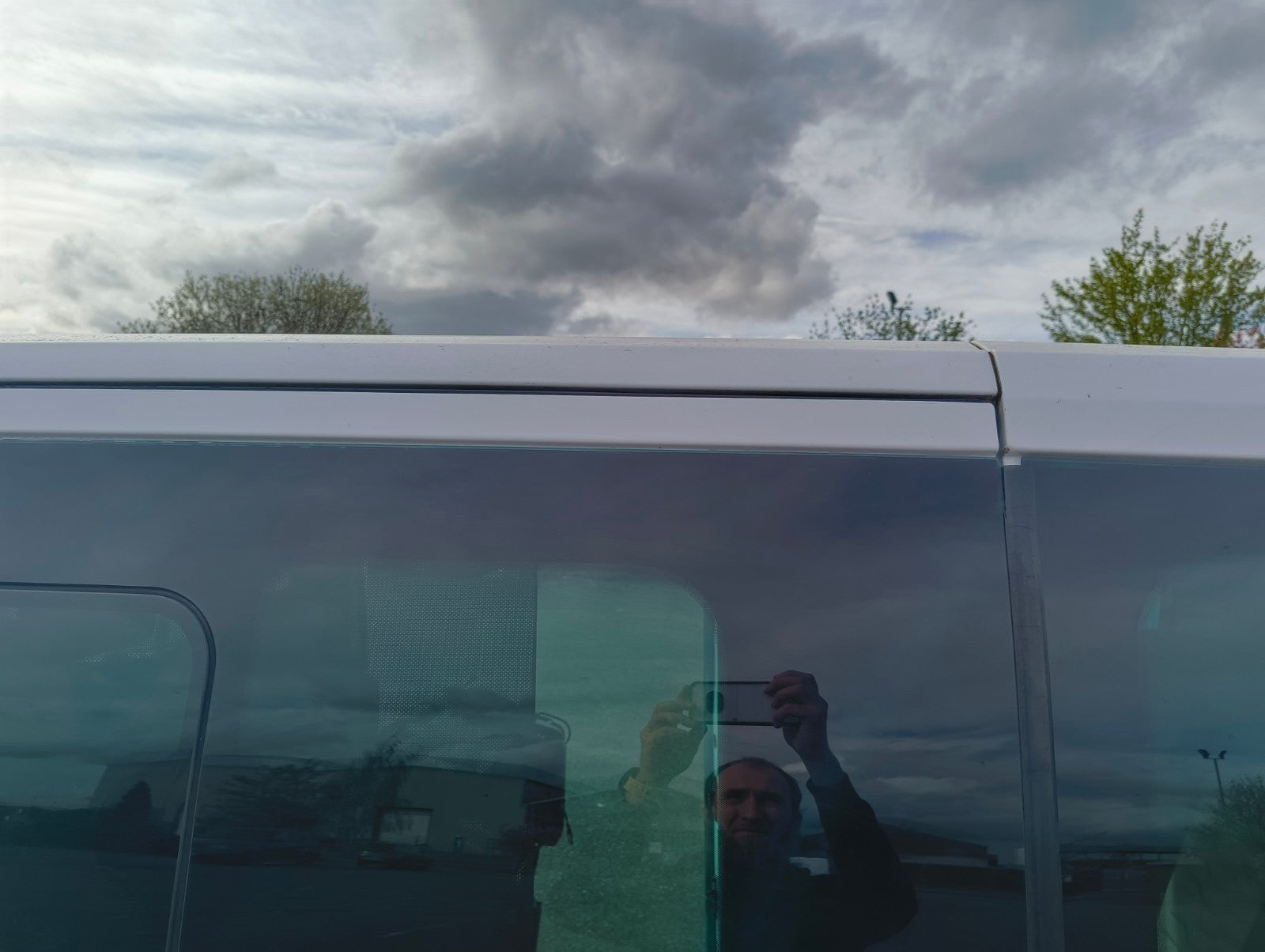 ✅Ford Tourneo Custom 2.2 Diesel 2015 Left Side Sliding Door Bare White Dent A377 - Image 8