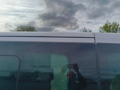 ✅Ford Tourneo Custom 2.2 Diesel 2015 Left Side Sliding Door Bare White Dent A377 - Image 8