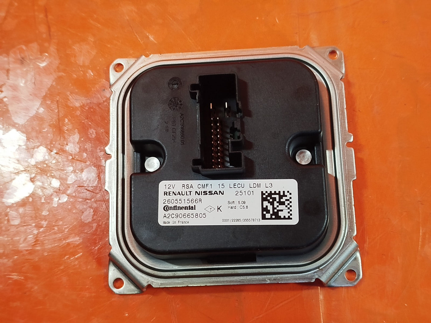 ✅RENAULT CLIO V 1.6 PETROL 2025 HEADLIGHT BALLAST CONTROL MODULE 260551566R A331 - Image 1