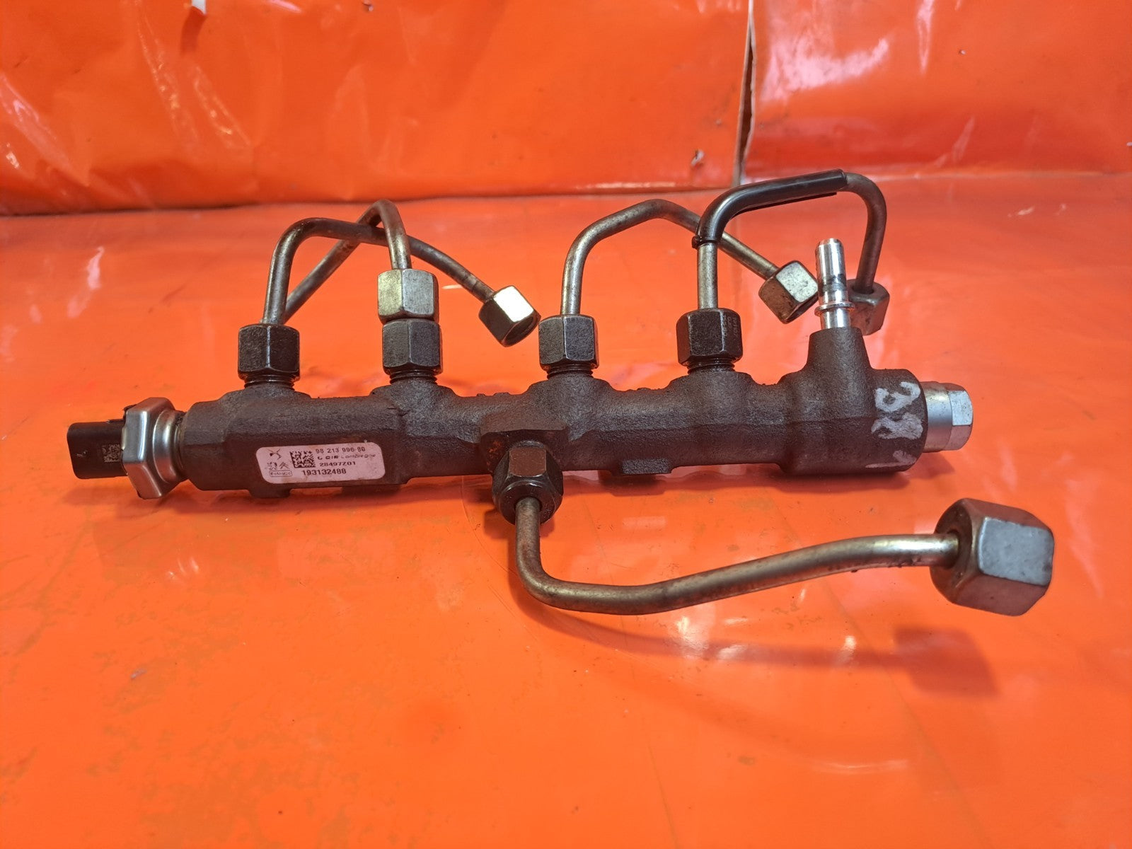 ✅2020 Citroen Berlingo 1.5 Diesel Fuel Rail 9821399680 + Warranty A381 - Image 2