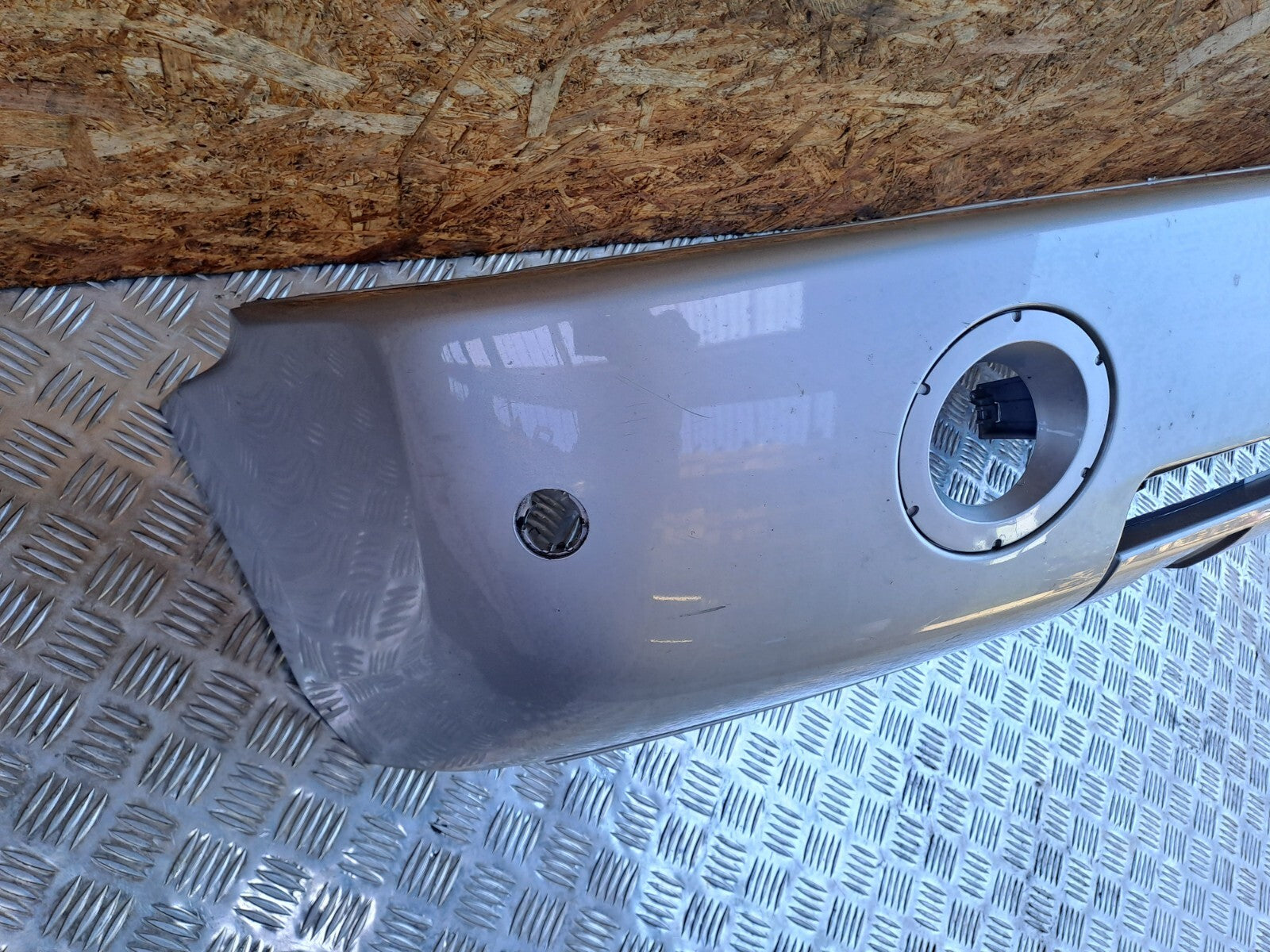 ✅2005 RANGE ROVER VOGUE L322 4.4P FRONT BUMPER SILVER + WARRANTY A274 - Image 6
