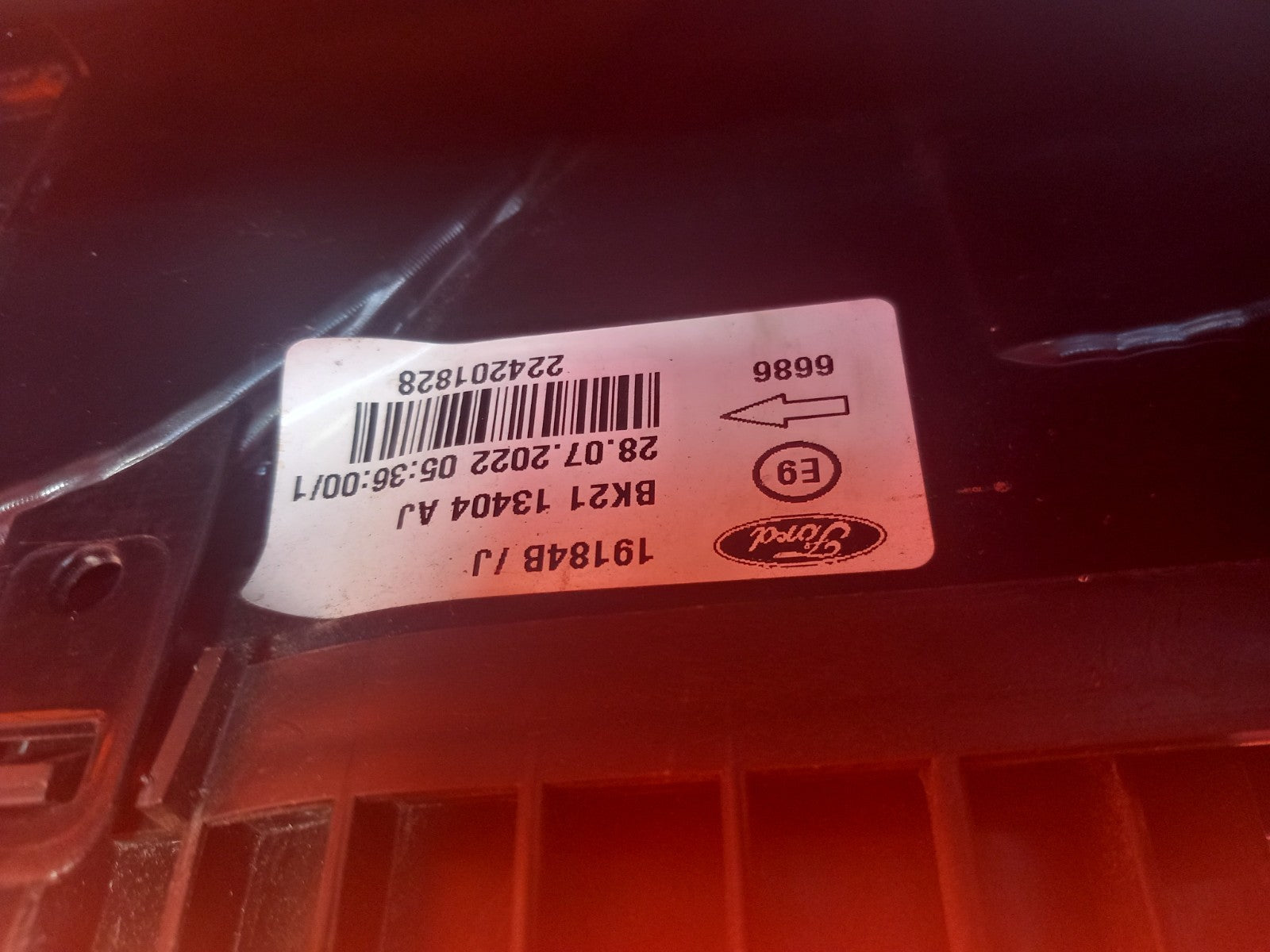 2020 Ford Transit Custom 2020 Tail Light Rear Right BK21-13404-AJ Warranty A351 - Image 11
