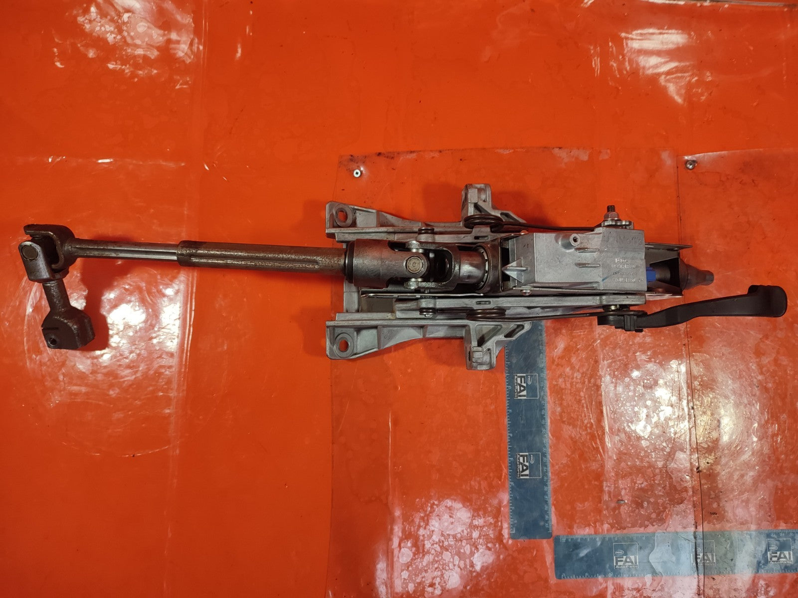 ✅2018 FORD GALAXY ZETEC STEERING COLUMN 7G91-3F880  + WARRANTY A301 - Image 3