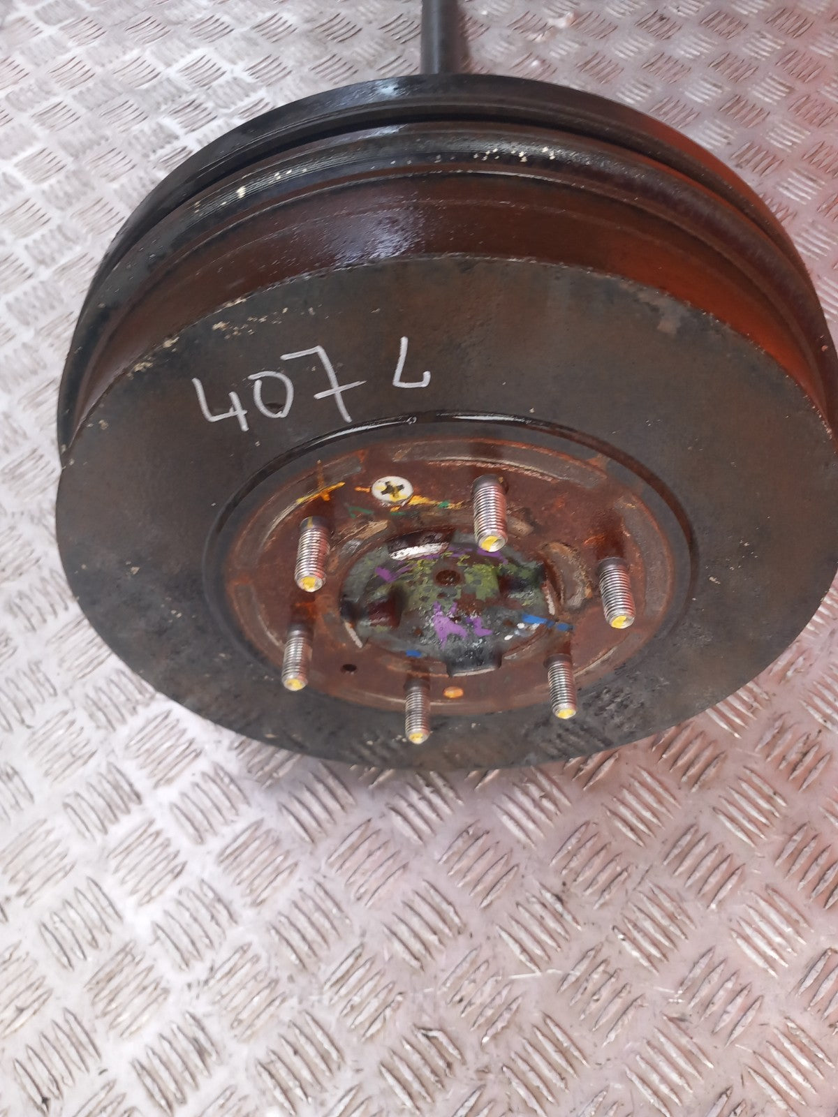 2021 Ford Ranger Wildtrak Rear Left Driveshaft Wheel Hub Warranty A407 - Image 2