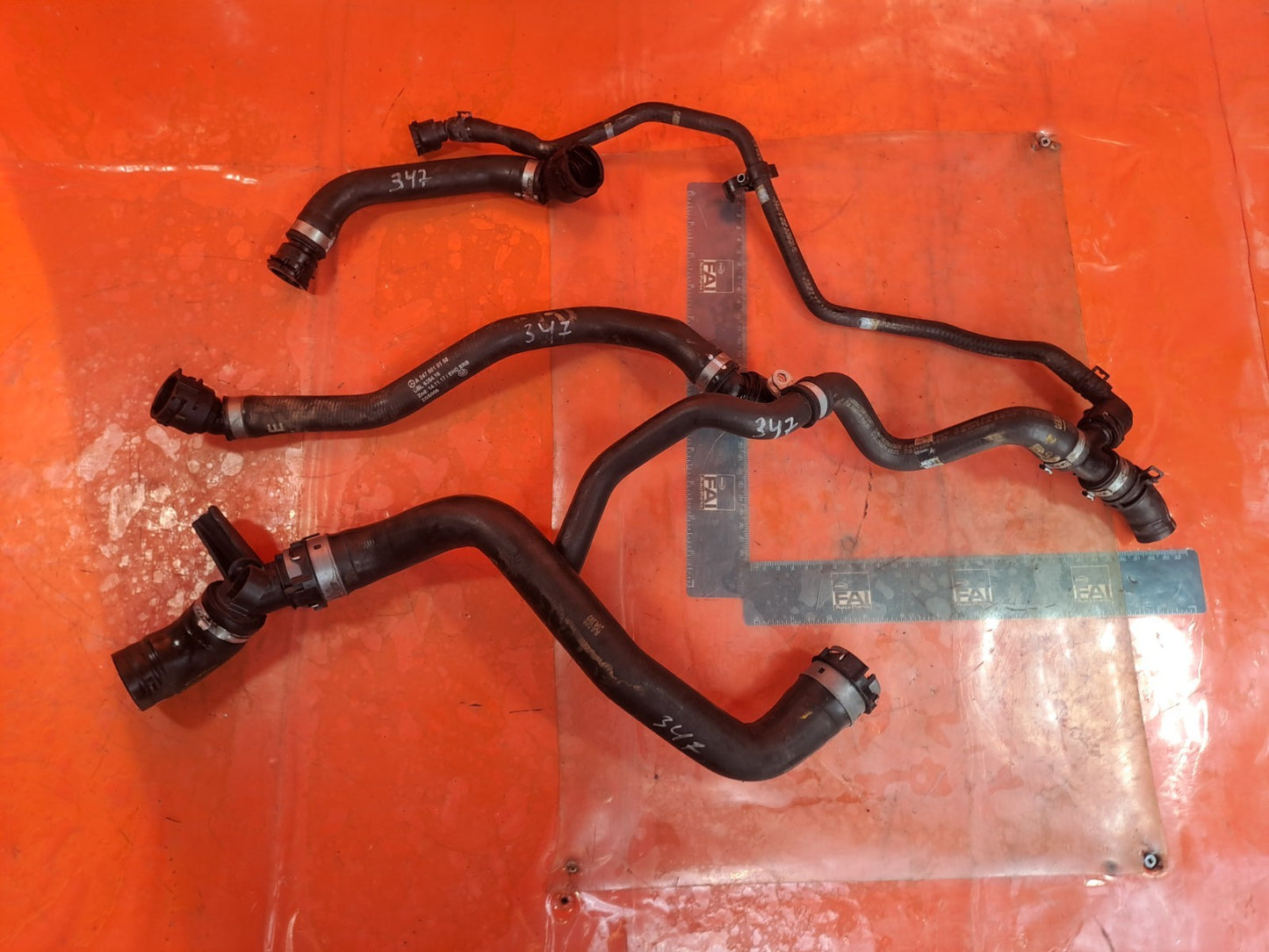✅2019 MERCEDES A CLASS W177 COOLANT HOSES PIPES A6082002000 + WARRANTY A347 - Image 3