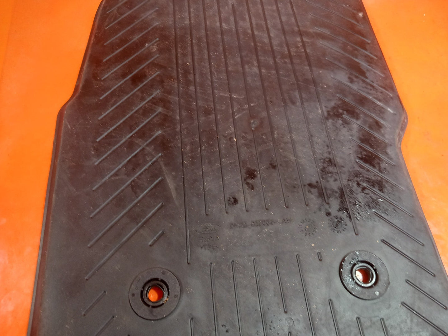 2021 Ford Transit Custom Front Left Rubber Floor Mat DK2B-B13087-LAW A372 - Image 7