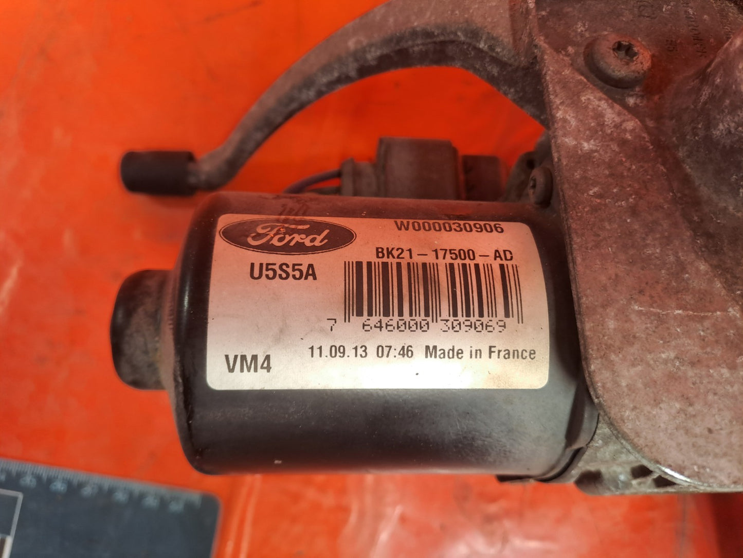 ✅2014 Ford Transit Custom Wiper Motor Front Right BK21-17500-AD A379 - Image 8