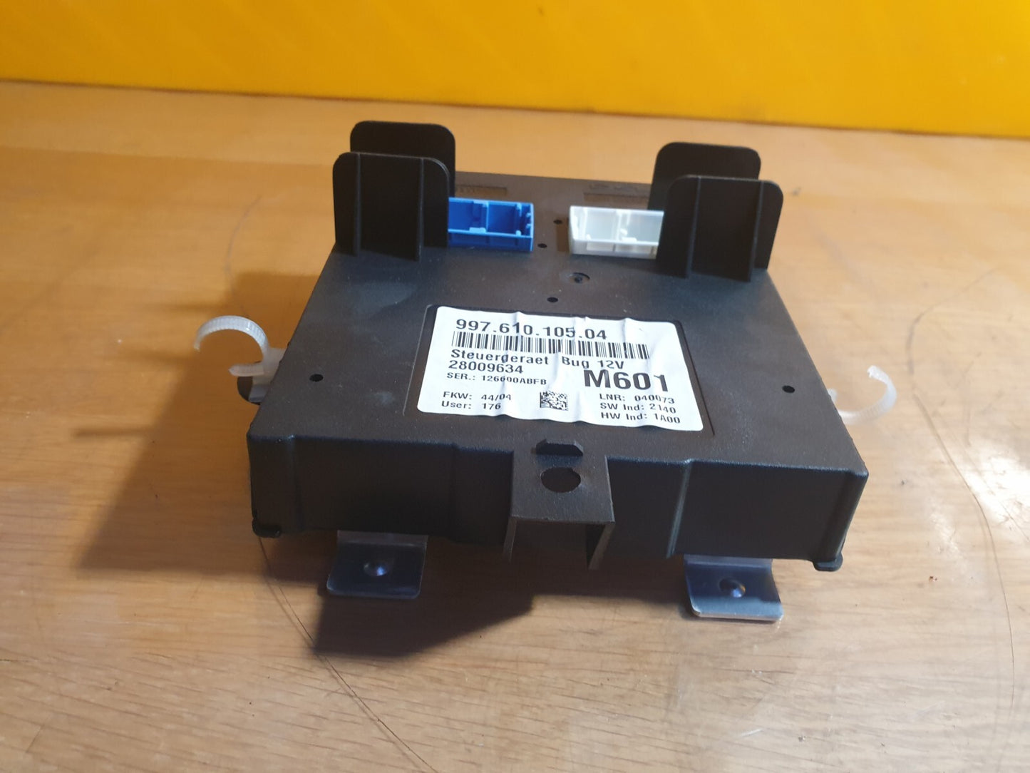 ✅PORSCHE BOXSTER 987 2.7 PETROL 2005 BCM CONVENIENCE MODULE 99761010504 Warranty - Image 3