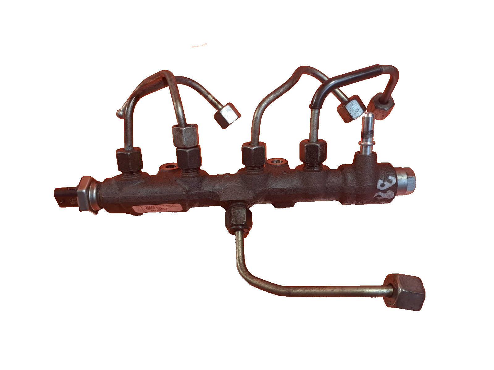 ✅2020 Citroen Berlingo 1.5 Diesel Fuel Rail 9821399680 + Warranty A381 - Image 1