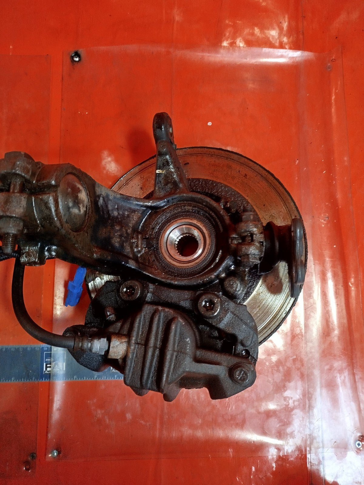 ✅CITROEN C4 CACTUS 1.6D 2015 FRONT RIGHT SUSPENSION LEG HUB 9811879080 A327 - Image 4