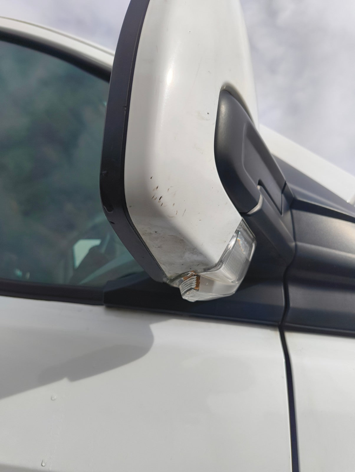 ✅Ford Tourneo Custom 2.2 Diesel 2015 Front Right Wing Mirror Power Fold White - Image 3