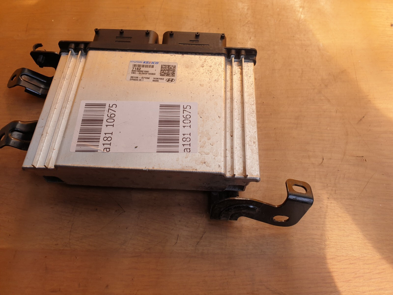 ✅2022 HYUNDAI I20 MK3 1.0P ENGINE CONTROL MODULE ECU 39106-07194 + WARRANTY A181 - Image 5