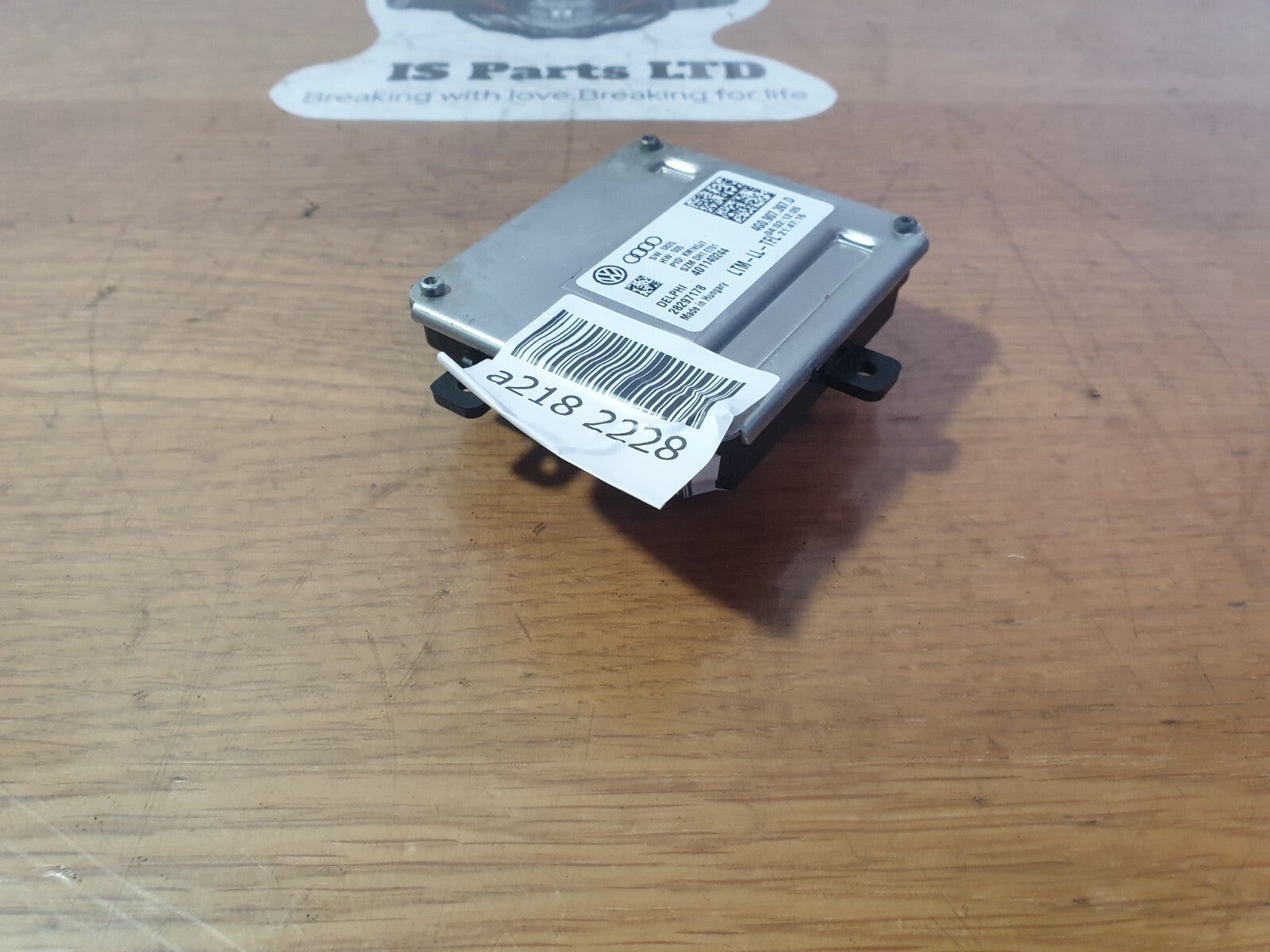 AUDI A5 CABRIO S LINE 2.0 DIESEL 2012 HEADLIGHT BALLAST CONTROL MODULE ECU A218 - Image 9