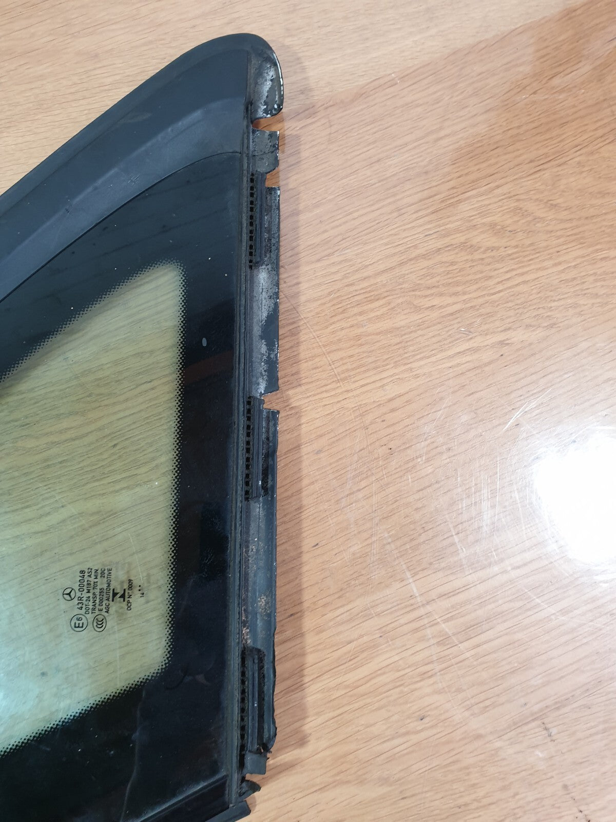 2014 MERCEDES B CLASS W246 1.5D Rear Left Quarter Window Glass A2466708300 A038 - Image 3
