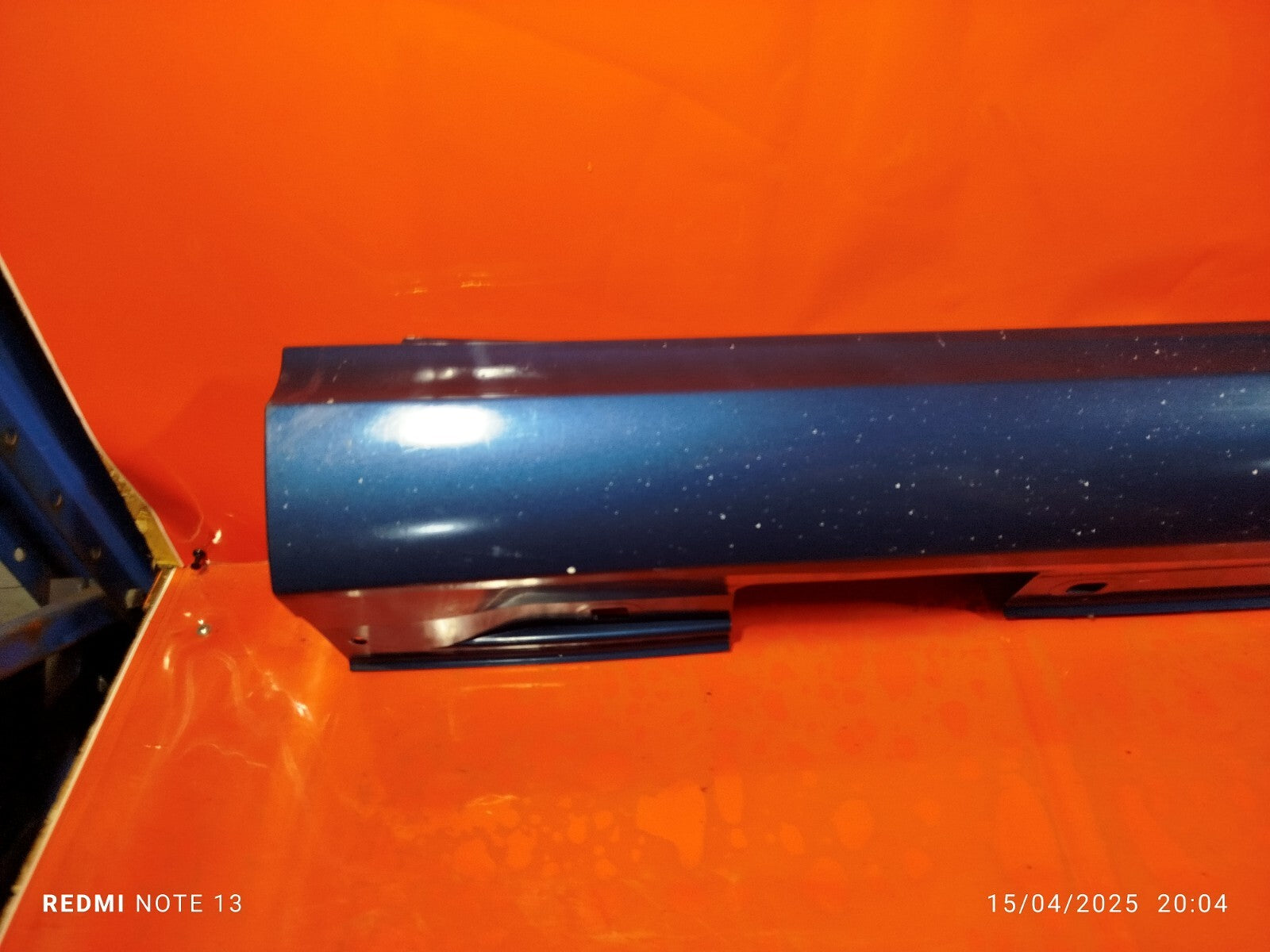 ✅MERCEDES B180 W246 2014 RIGHT DRIVER SIDE SILL SKIRT BLUE A2466900340 A038 - Image 6