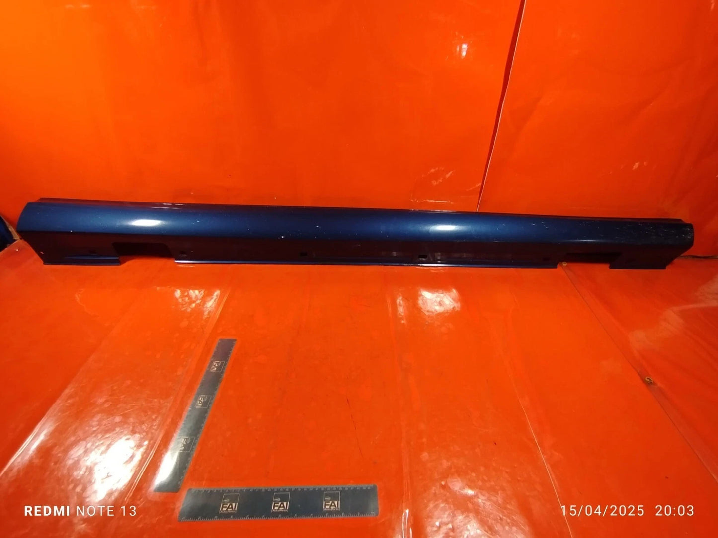 ✅Mercedes B180 W246 1.5 Diesel 2014 Right Side Sill Skirt Blue A2466900340 A038 - Image 1