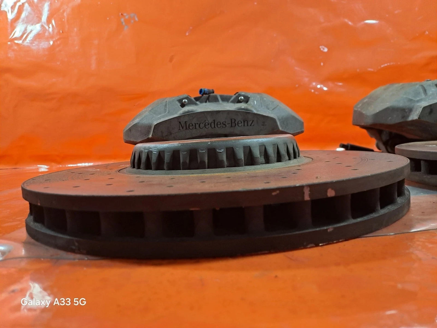 ✅Mercedes CLS 450 W257 3.0 Petrol 2019 Front Brake Disc & Caliper Pair A006 - Image 6