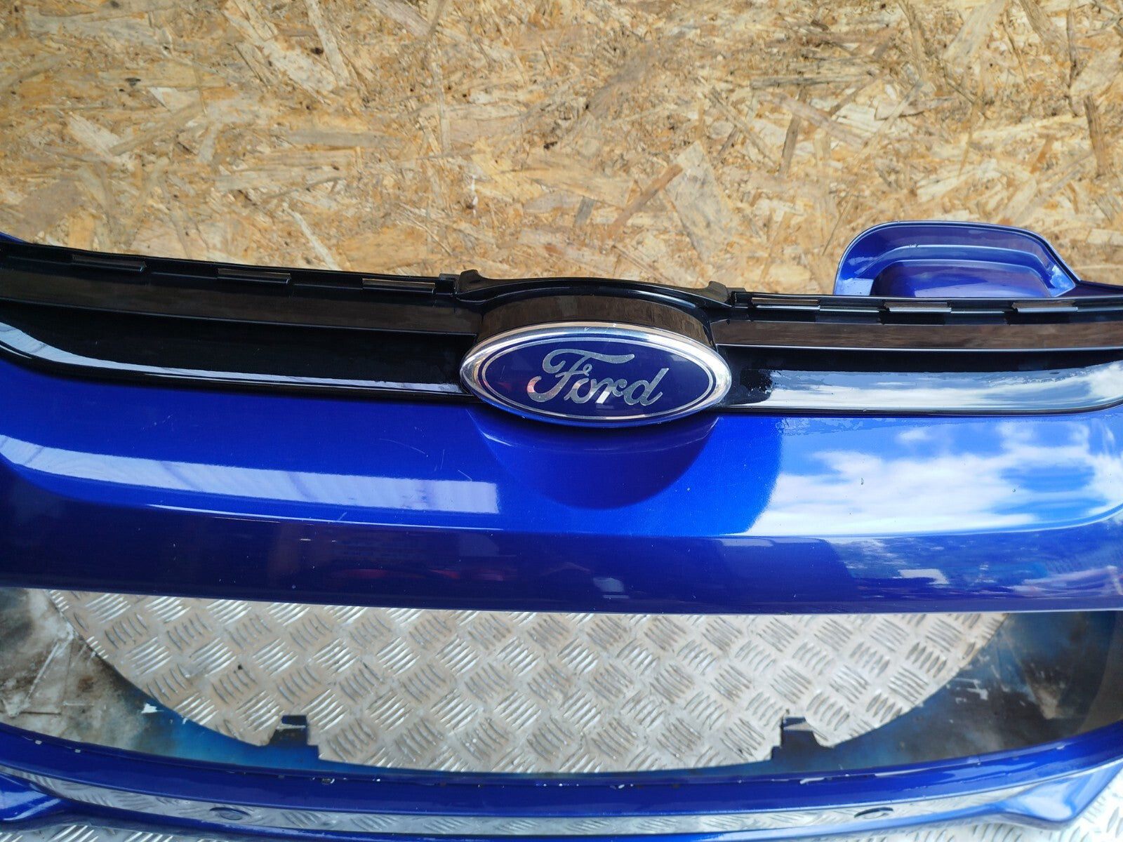 ✅FORD B-MAX TITANIUM 1.0 PETROL 2014 FRONT BUMPER BARE BLUE Warranty A285 - Image 7