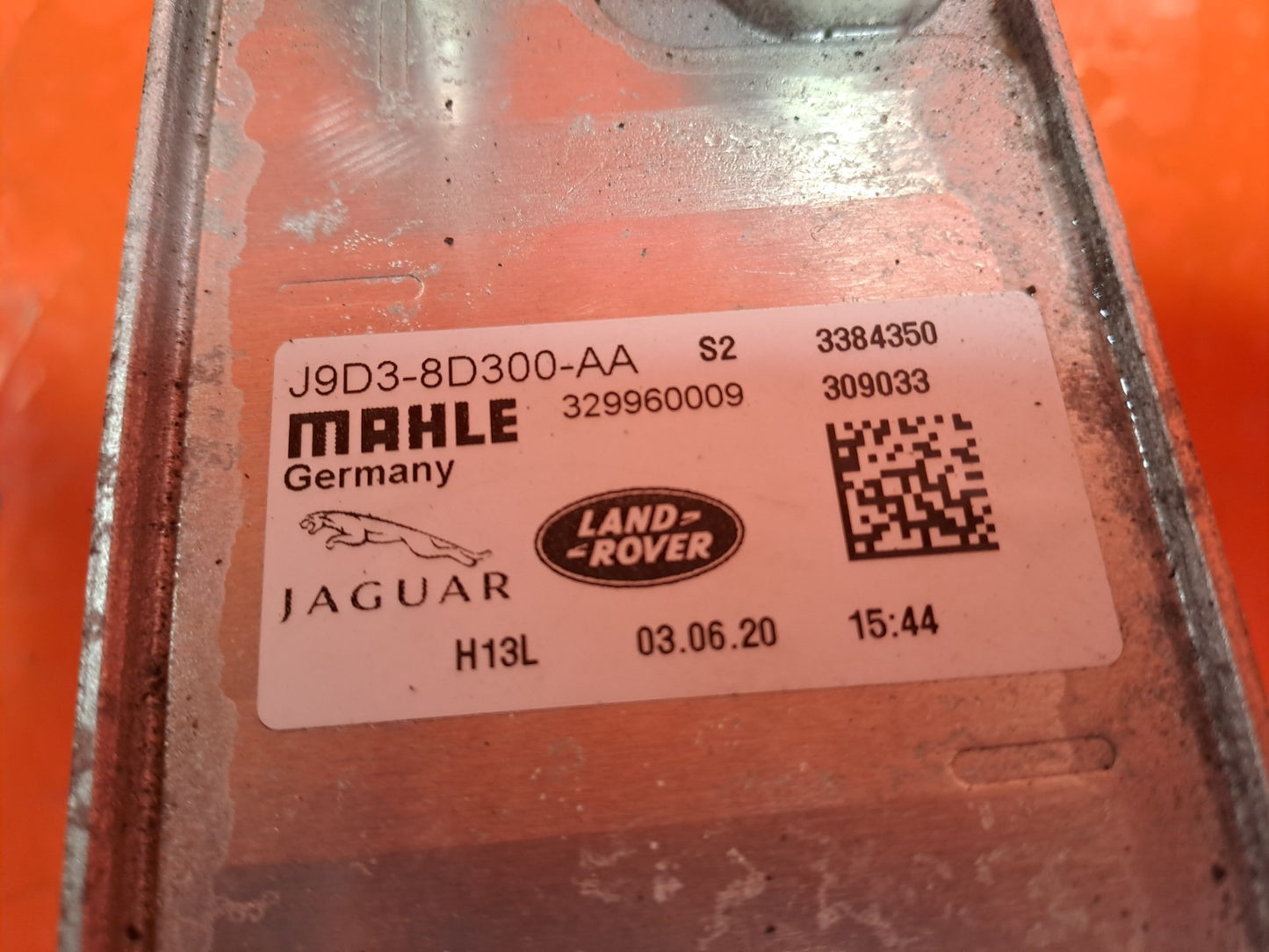 ✅2020 Jaguar I-Pace X590 Air Con Radiator J9D3-8D300-AA + Warranty A375 - Image 9