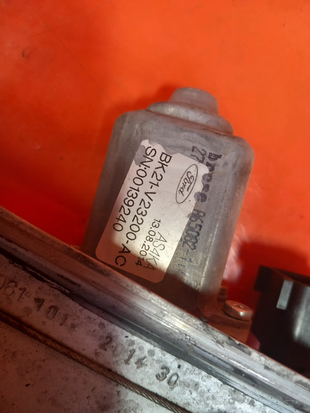 ✅2014 Ford Transit Custom Front Right Window Motor Regulator BK21-V23200-AC A384 - Image 5