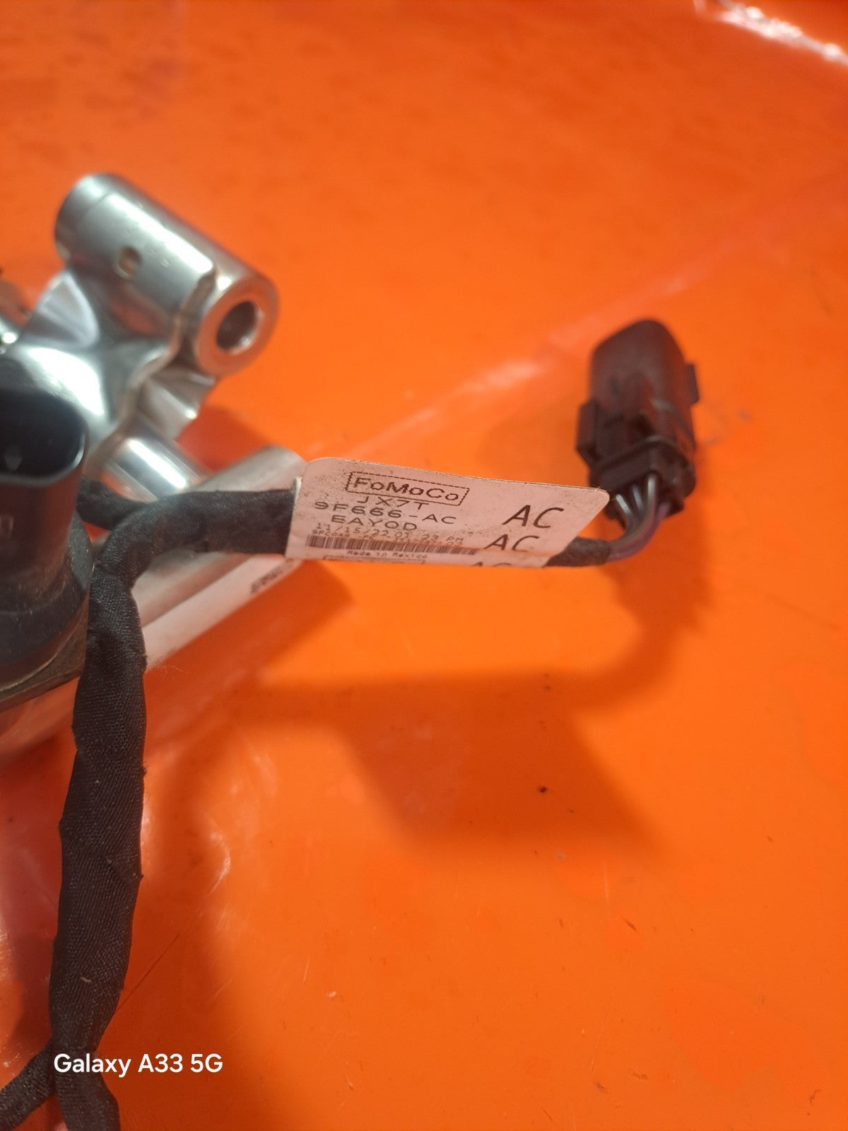 ✅2024 FORD KUGA MK3 1.5P FUEL RAIL & INJECTORS HX7G-9D280-AB + WARRANTY A302 - Image 12
