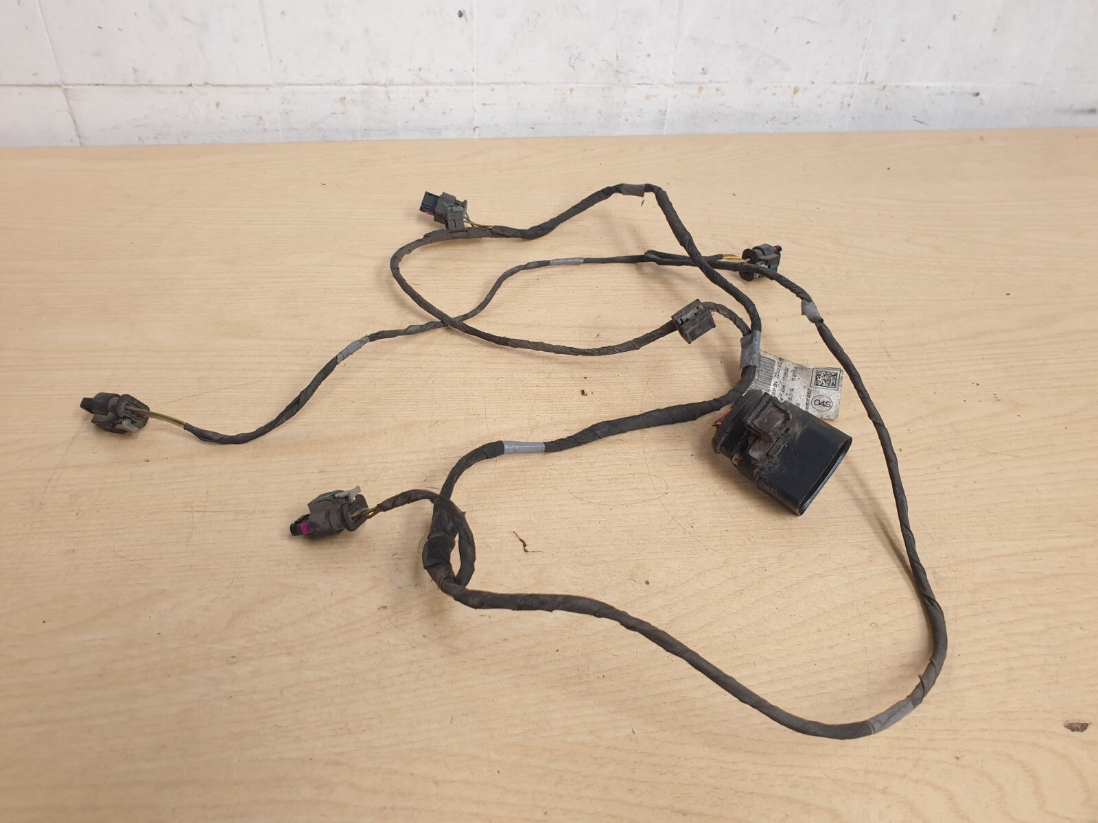 2019 AUDI A6 S LINE REAR BUMPER PARKING WIRE WIRING HARNESS 4K5971104AK A040 - Image 11