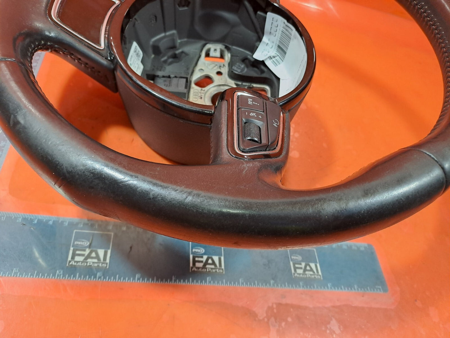 ✅2012 AUDI A5 1.8P MULTIFUNCTION STEERING WHEEL 8K0419091BM + WARRANTY A222 - Image 4
