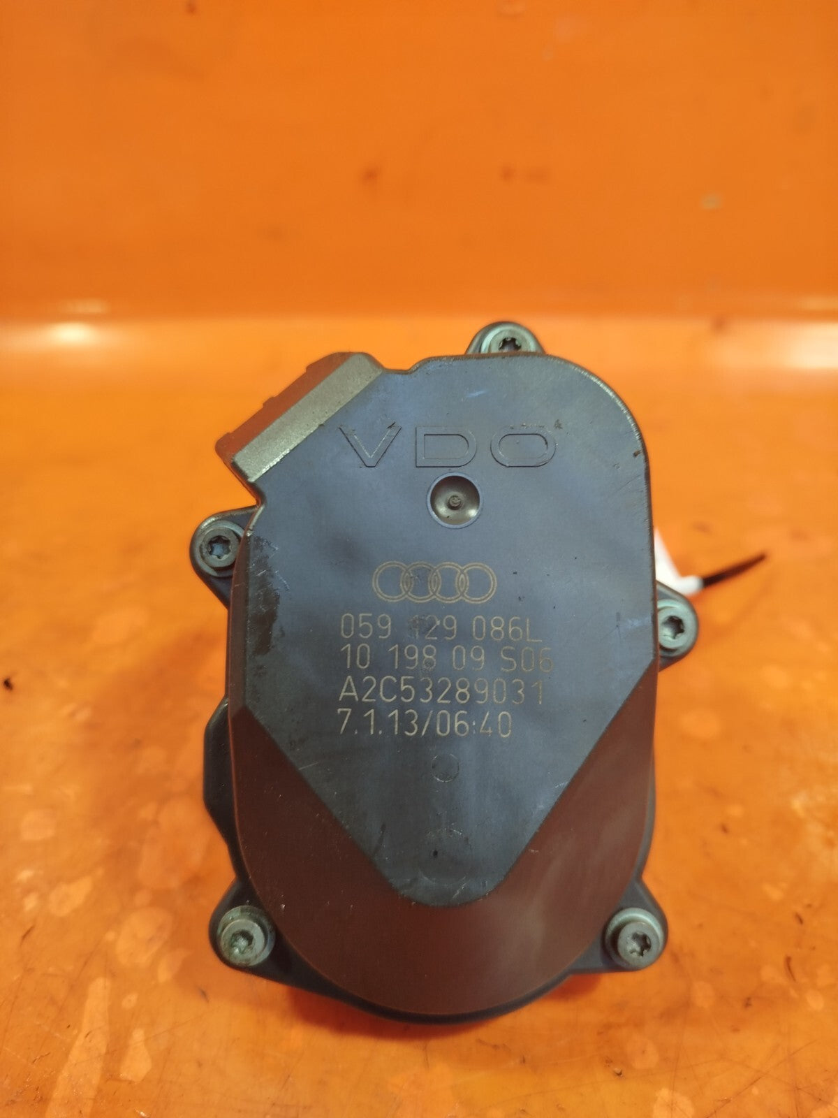 ✅AUDI Q7 S LINE QUATTRO 3.0 DIESEL 2009 MANIFOLD FLAP ACTUATOR 059129086L A245 - Image 4
