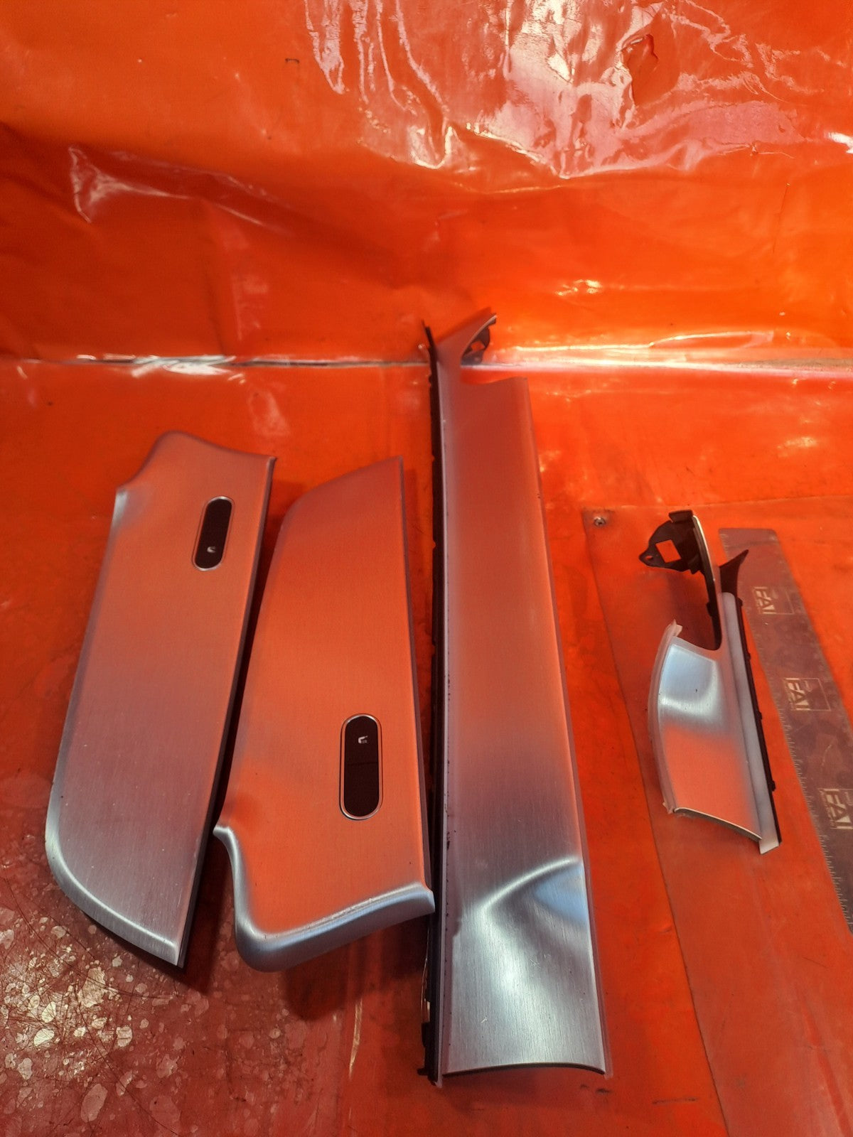 ✅2021 MERCEDES CLA C118 AMG LINE FRONT DOORS DASH TRIM COVERS A1776808401 - Image 5