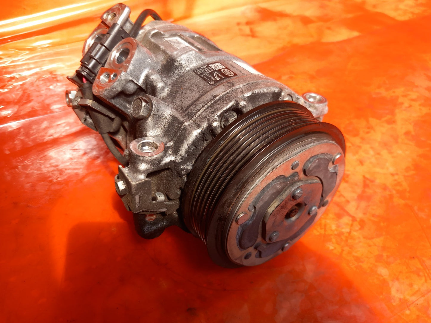 2025 Land Rover Defender L663 A/C Compressor Pump M8A2-19D629-CB Warranty A396 - Image 6