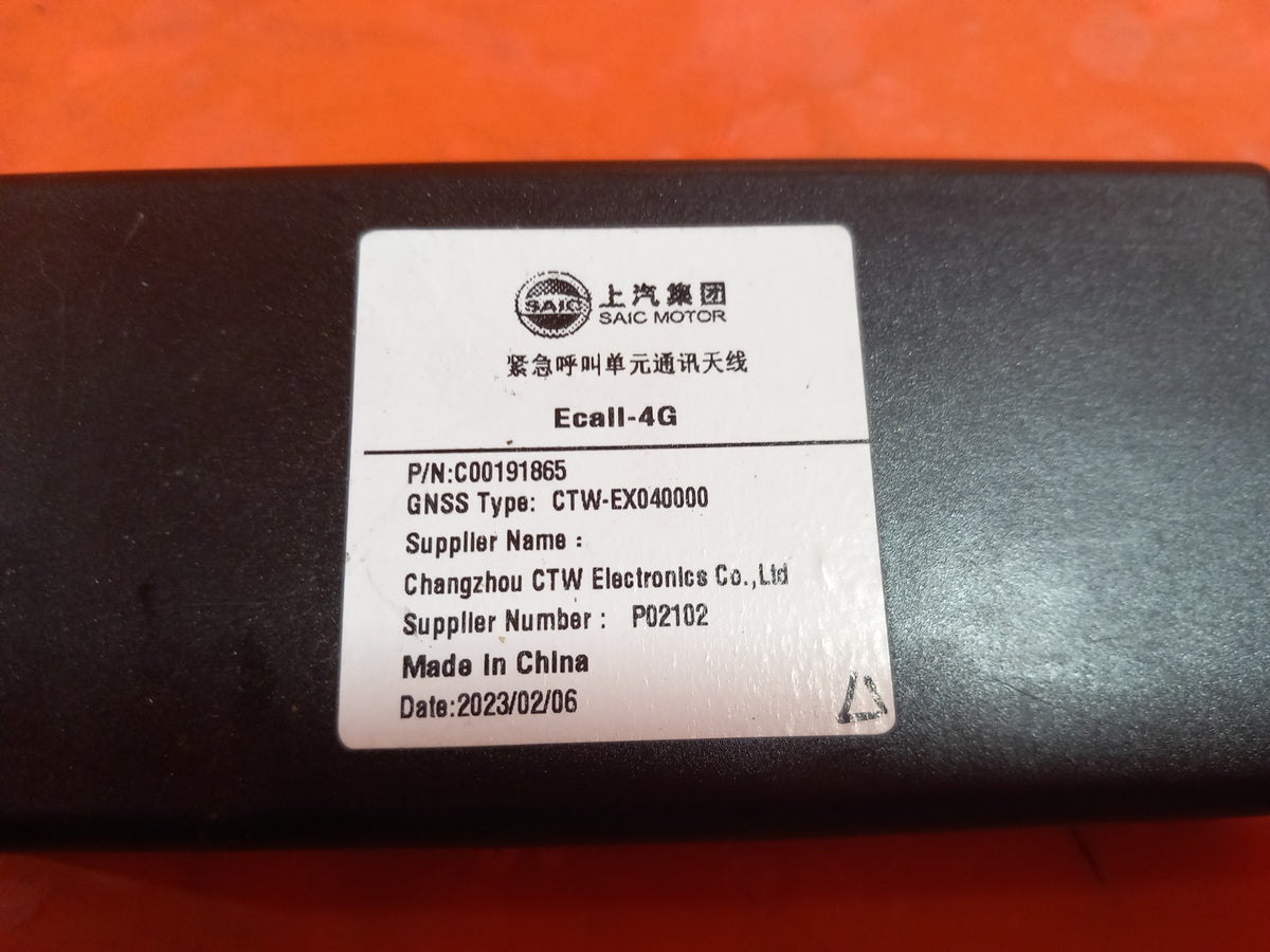 2023 Maxus Deliver 9 Antenna Emergency Call Module C00191865 Warranty A425 - Image 12