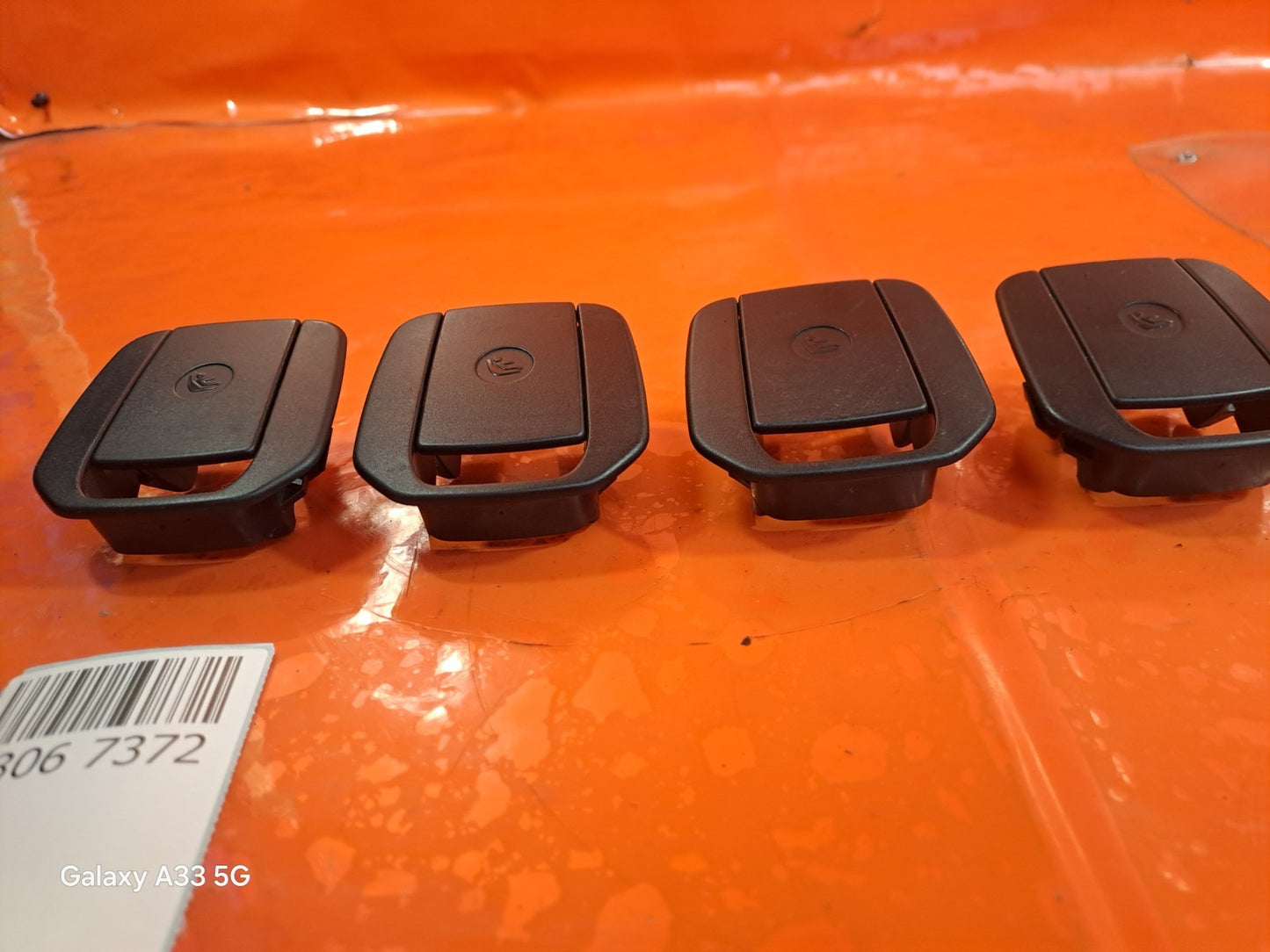 ✅2017 BMW 2 SERIES F22 CHILD SEAT ISOFIX TRIM CAP COVER x4 17949110 + WARRANTY - Image 3