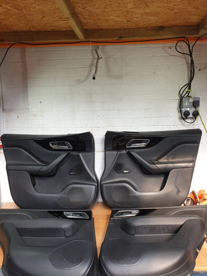 ✅Jaguar F-Pace V6 3.0 Petrol 2017 DOOR CARDS SET HK83-20162 HK83-20163 Warranty - Image 2