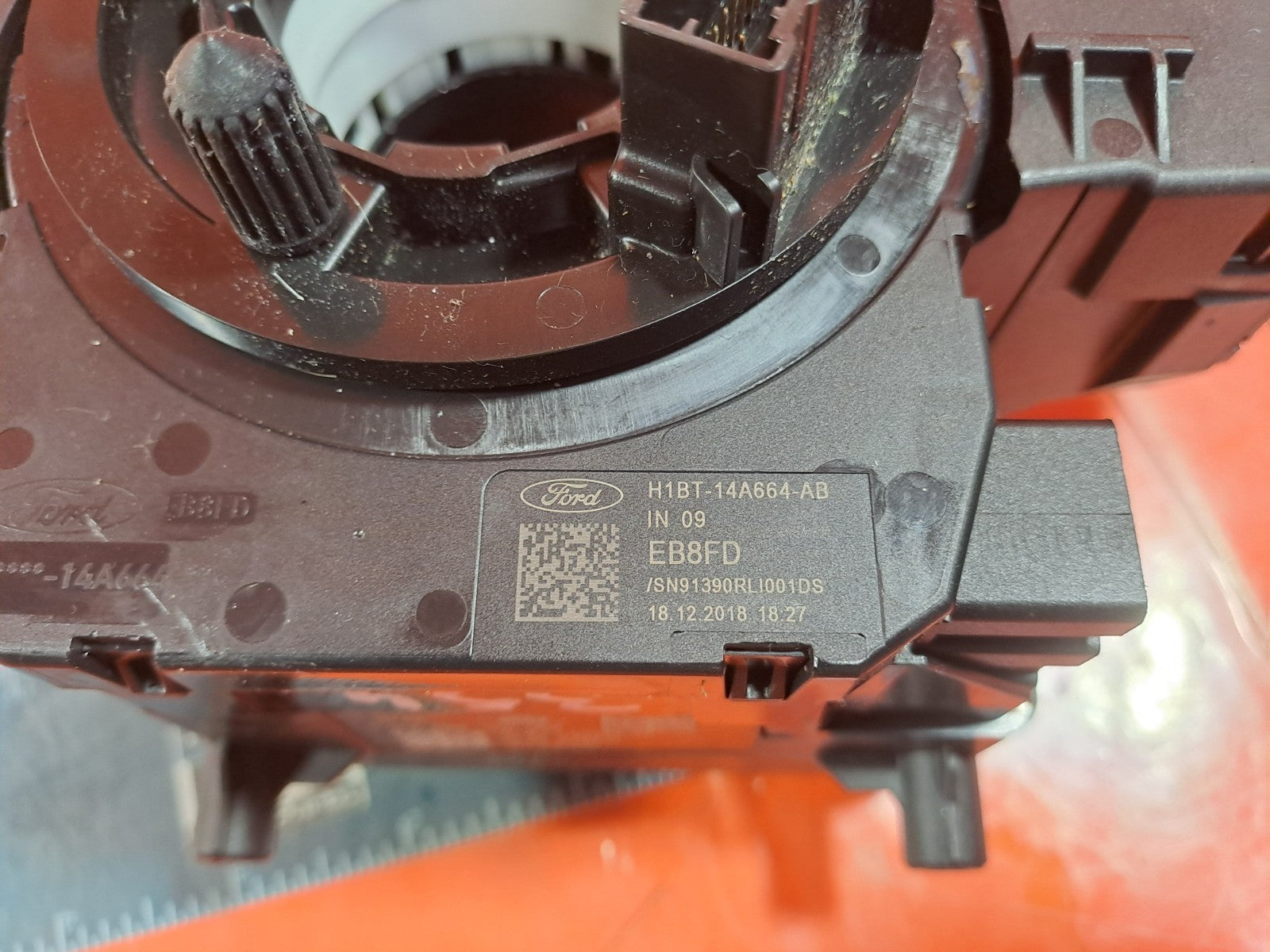 ✅2019 Ford Focus MK4 ST-Line Squib Slip Ring H1BT-14A664-AB + Warranty A354 - Image 3