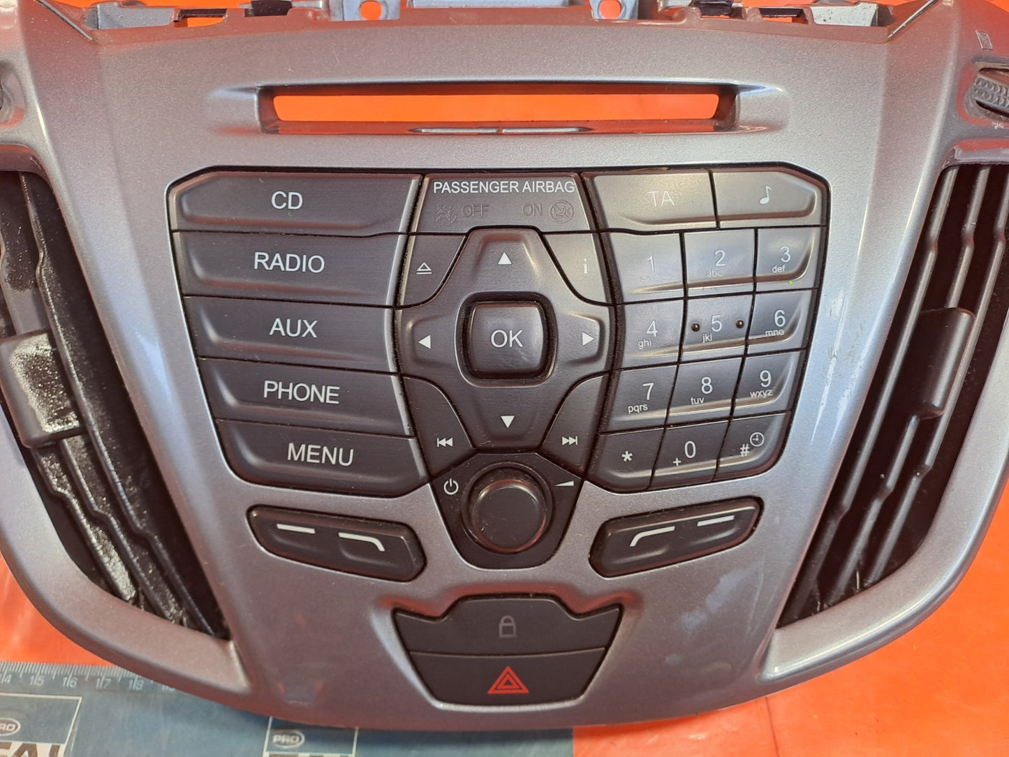 ✅2016 Ford Transit Custom Radio Control Switch BK2T-18K811-BC + Warranty A373 - Image 4