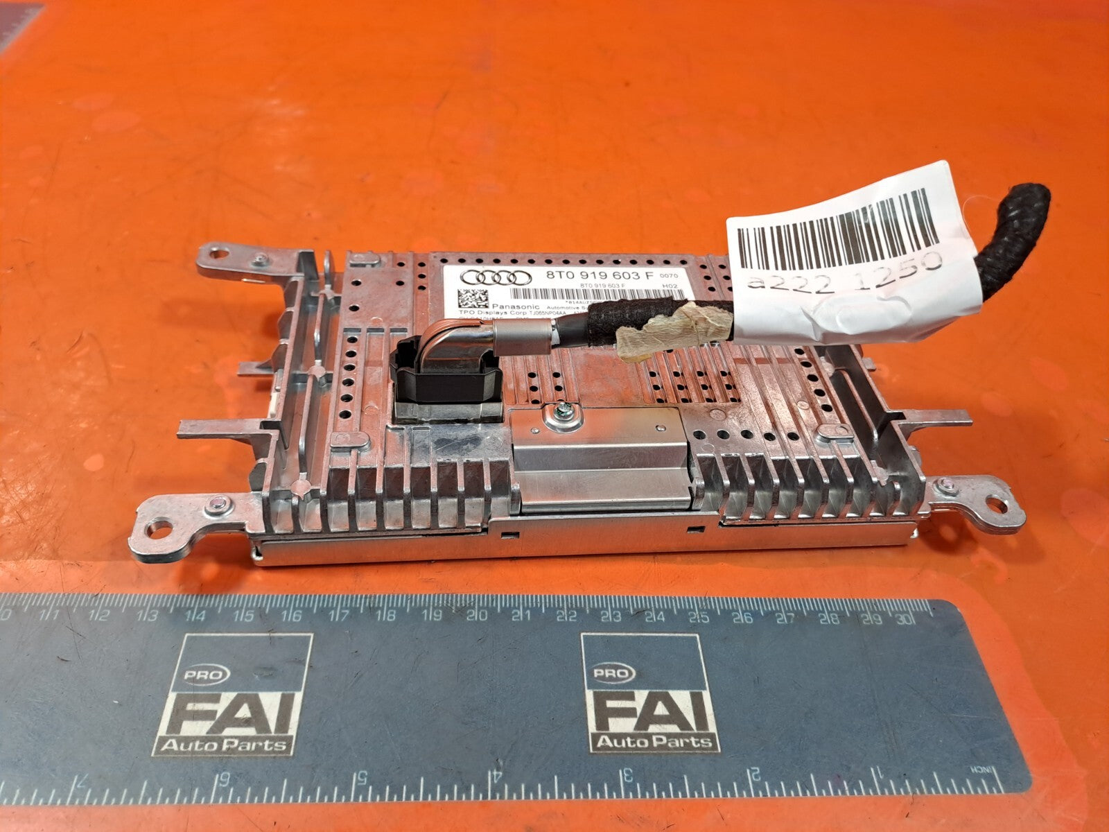 ✅2012 AUDI A5 1.8P DASHBOARD DISPLAY SCREEN 8T0919603F + WARRANTY A222 - Image 6