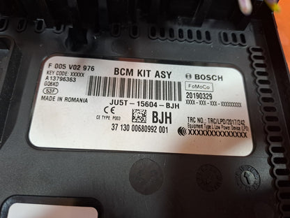 ✅Ford Fiesta St-Line 1.0 Petrol 2019 BCM BODY CONTROL MODULE JU5T-15604-BJH A251 - Image 9