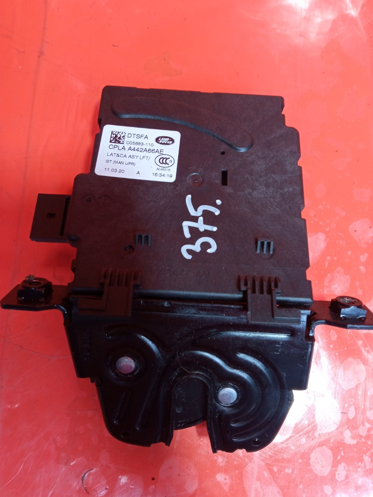 ✅Jaguar I-Pace Ev400 X590 2020 Tailgate Boot Lock CPLAA442A66AE Warranty A375 - Image 3