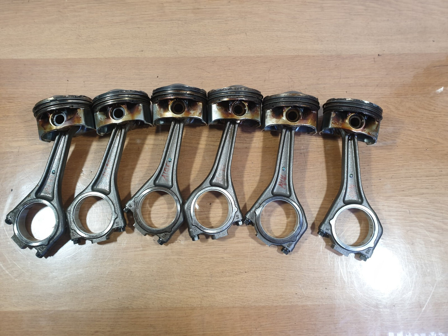 ✅JAGUAR F-PACE X761 3.0 PETROL 2017 COMPLETE PISTON WITH CON ROD 1x Warranty - Image 3