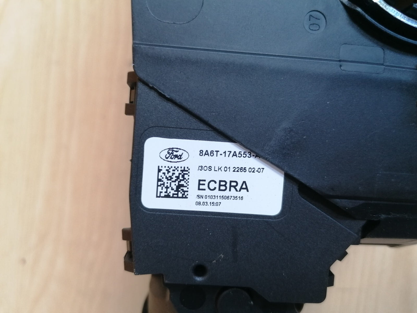 FORD ECOSPORT 1.0 PETROL 2015 COMBINATION SWITCH STALK SQUIB AB3914A664AC A044 - Image 12