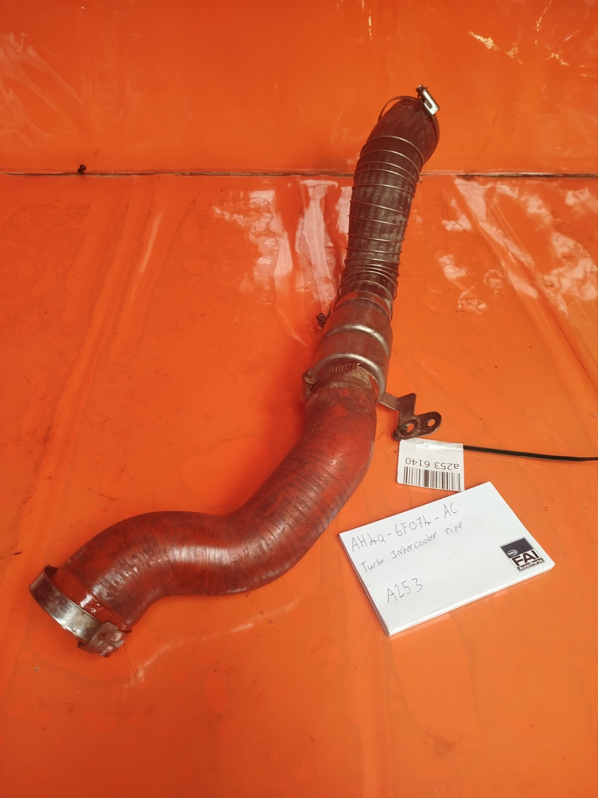 ✅2011 LAND ROVER RANGE ROVER L322 4.4D TUBRO INTERCOOLER PIPE AH4Q-6F074-AC A243 - Image 7