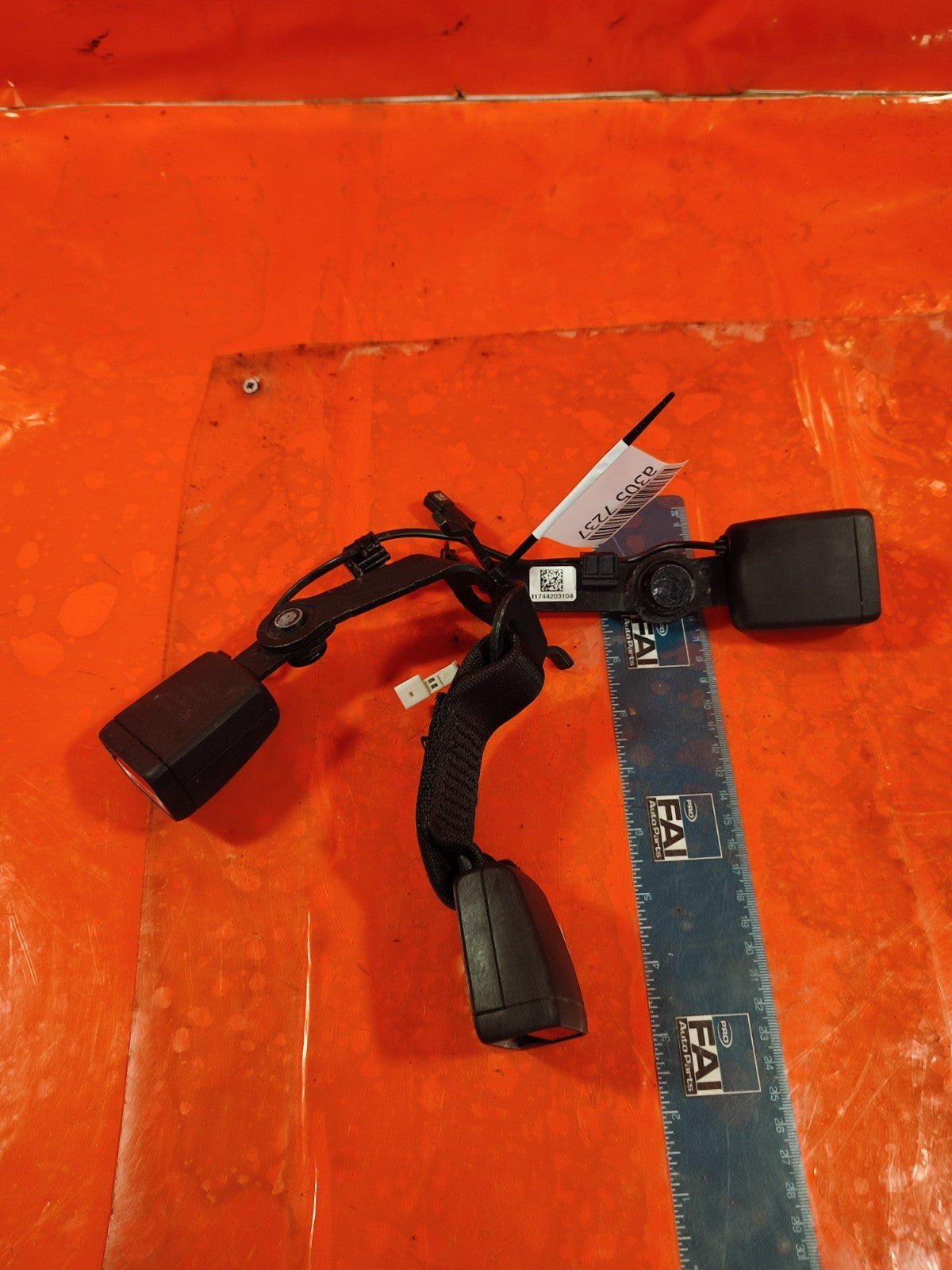✅2022 BMW 3 SERIES G21 REAR SEAT BELT BUCKLES LEFT & CENTRE + WARRANTY A305 - Image 9