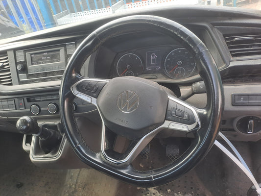 2021 VW Transporter T30 Steering Wheel w/o Abag Warranty A412 - Image 1