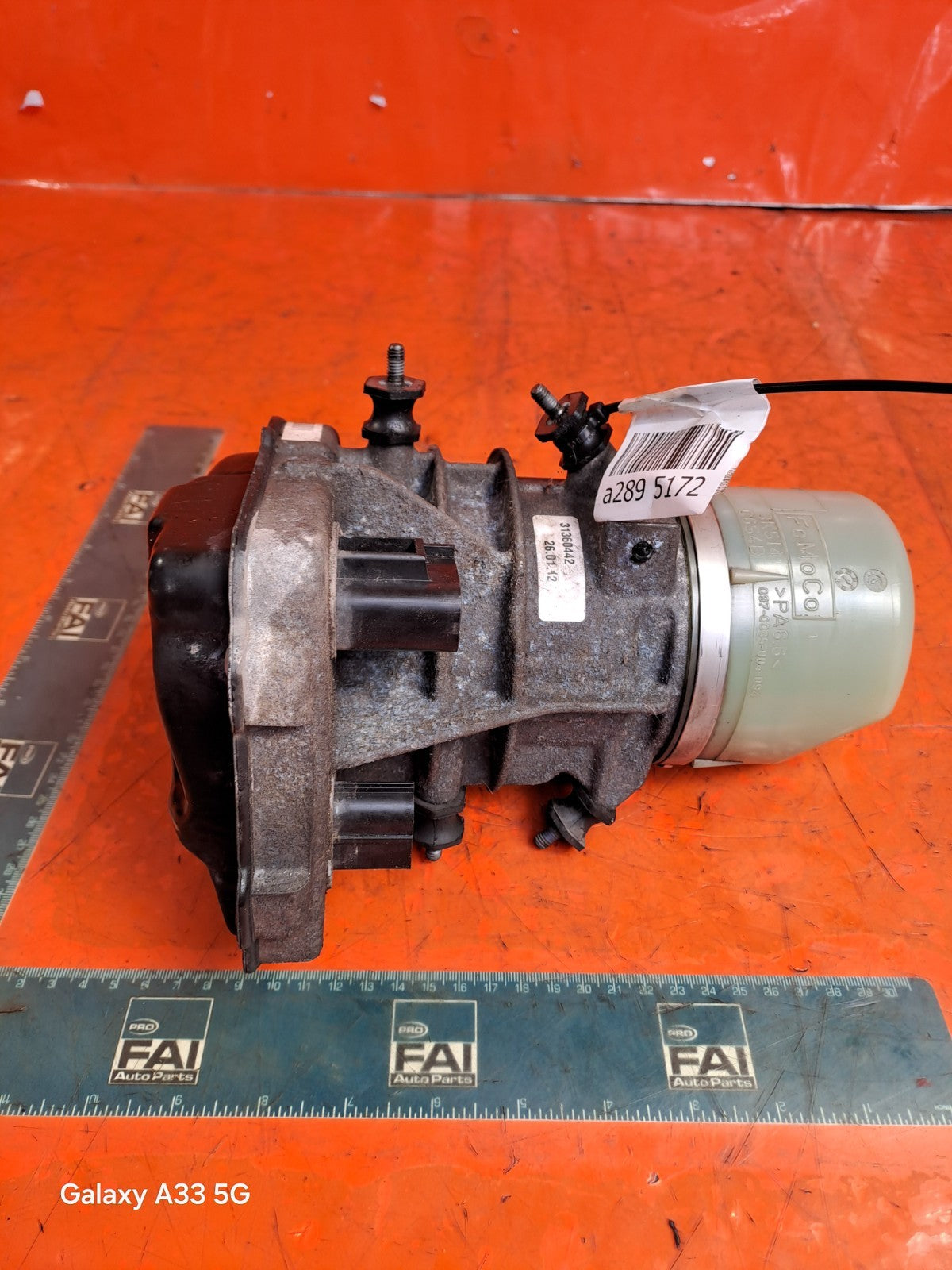 ✅VOLVO XC60 SE AWD 2.4 DIESEL 2012 POWER STEERING PUMP 31360442 Warranty A289 - Image 2