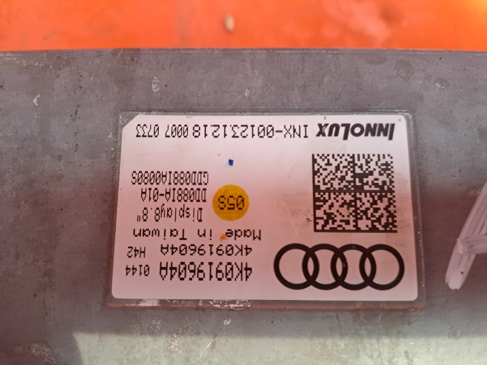 ✅2019 AUDI A6 C8 S LINE Navigation Screen Display 4K0919604A + Warranty A040 - Image 7