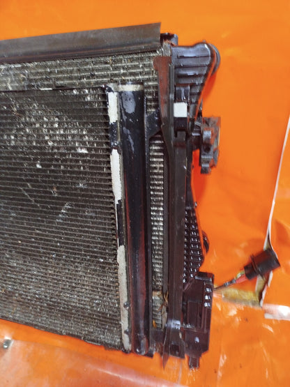 ✅AUDI A3 1.6 DIESEL 2013 RADIATOR RAD PACK 5Q0121251B 5Q0959455F Warranty A338 - Image 11