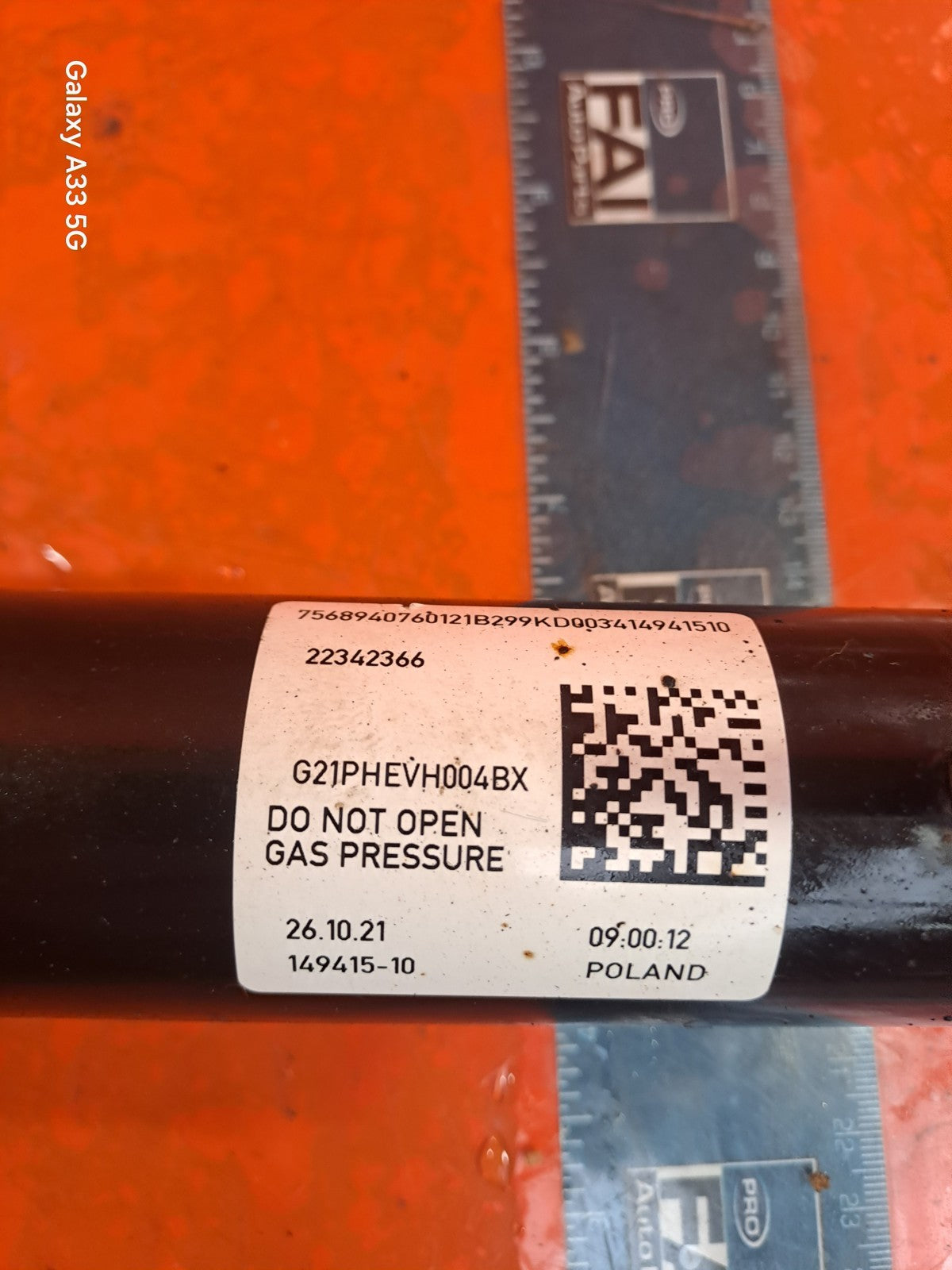✅BMW 330E G21 2.0 PETROL 2022 REAR RIGHT OR LEFT SHOCK ABSORBER 7568940 22342366 - Image 8