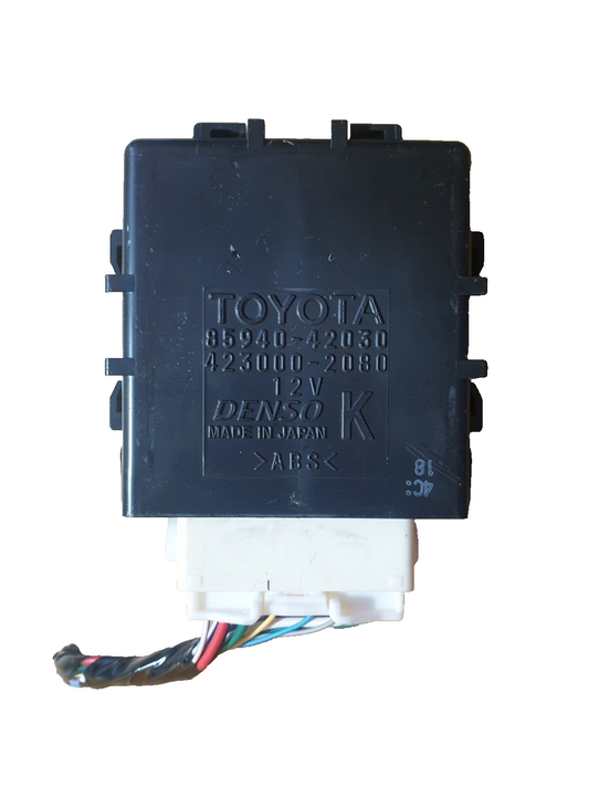 ✅2019 Lexus NX 300H Wiper Control Module ECU 85940-42030 + Warranty A146 - Image 1